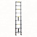 low height A type free standing bamboo ladder deli ladder